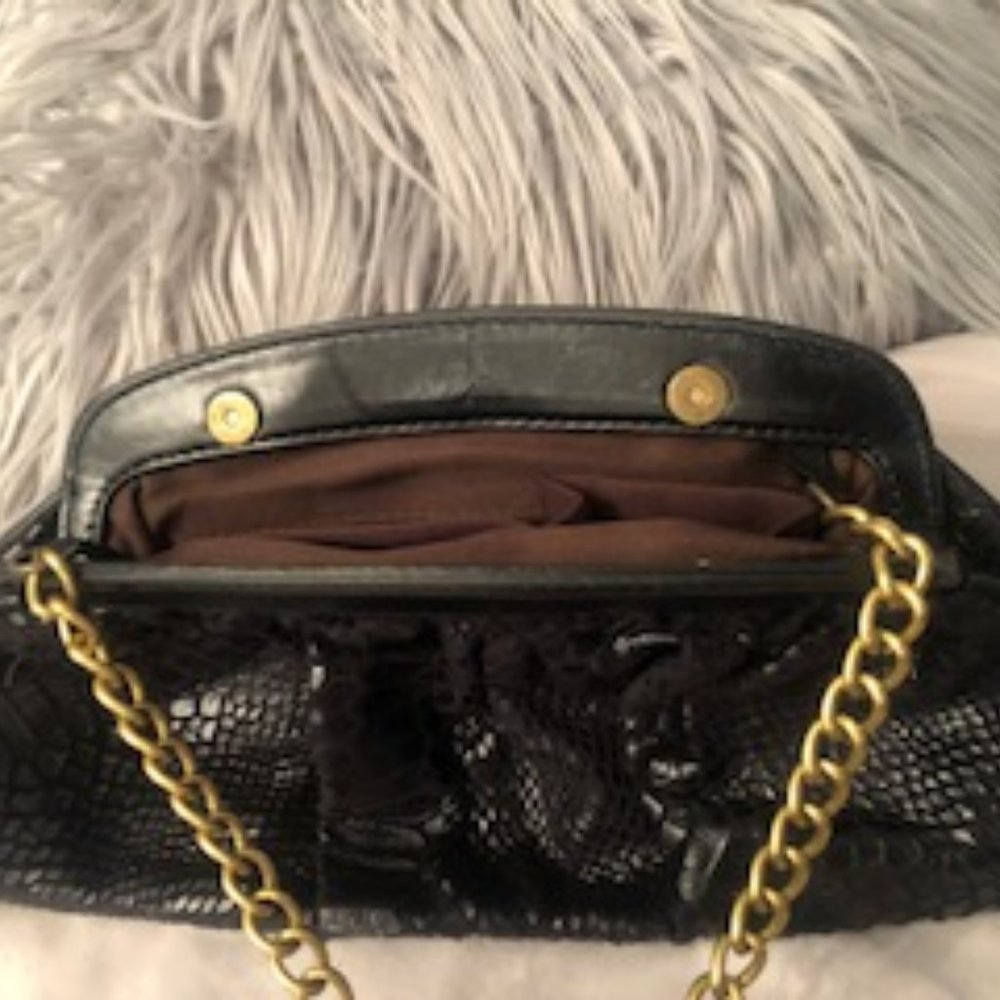 BLACK CLUTCH BAG - Picture 3 of 3
